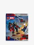 LEGO Miles Morales Mech vs Spider-Man 2099, imported from the UK