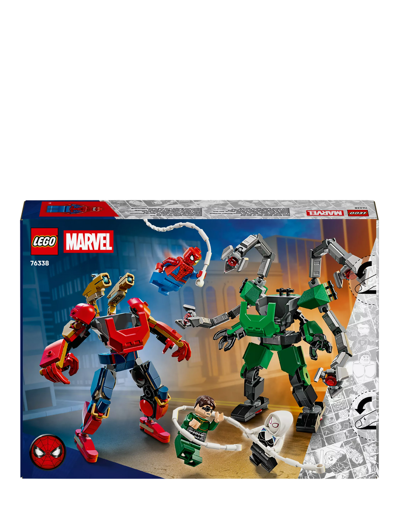 LEGO Marvel Spider-Man vs Doc Ock mech set 315 pieces - British product
