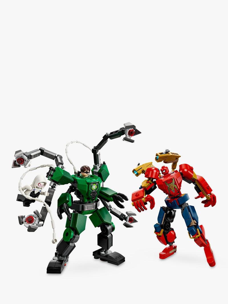 LEGO Marvel Spider-Man vs Doc Ock mech set 315 pieces - British product