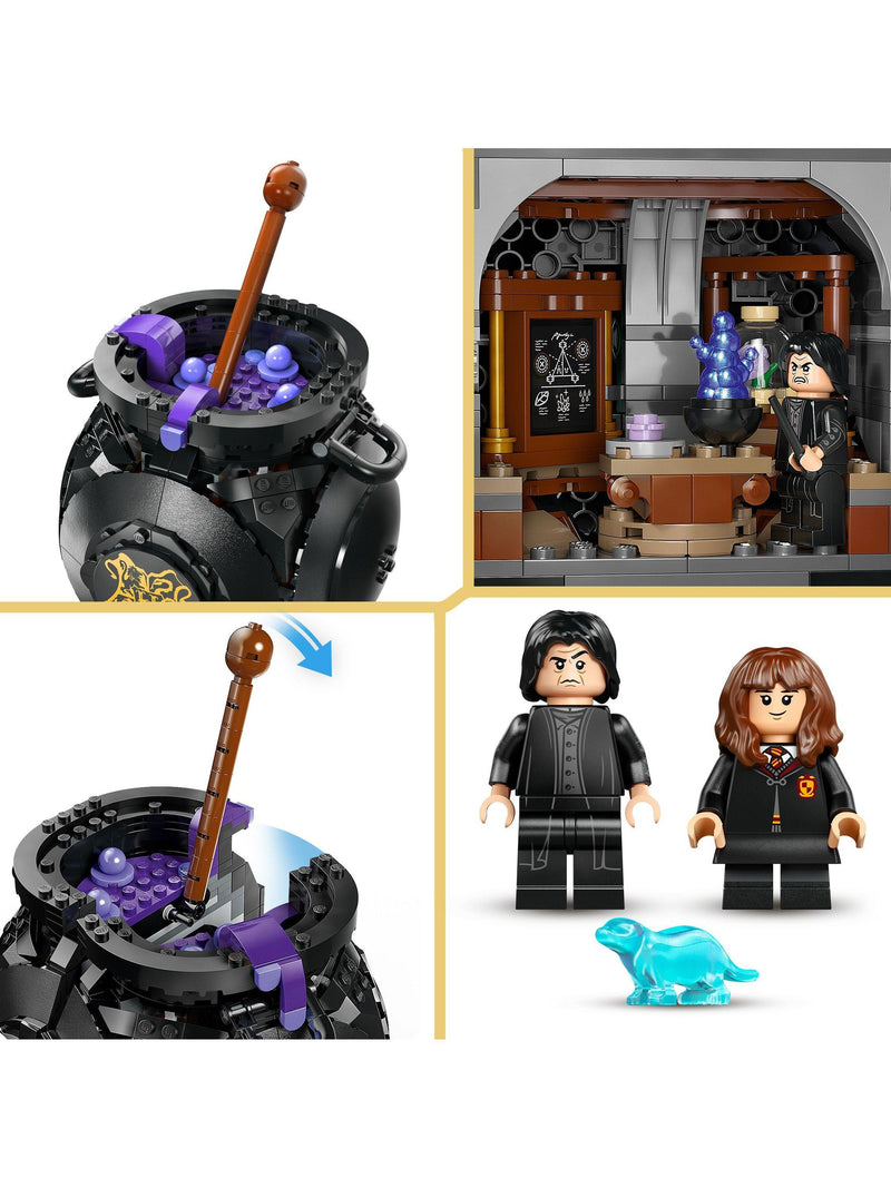 LEGO Harry Potter Cauldron Secret Potions Classroom 652 piece set (British brand)