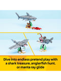 LEGO Creator 3-in-1 fierce shark building set (British brand)
