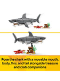 LEGO Creator 3-in-1 fierce shark building set (British brand)