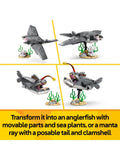 LEGO Creator 3-in-1 fierce shark building set (British brand)