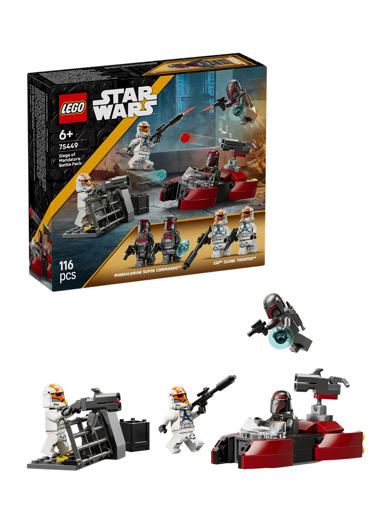 LEGO Star Wars Siege of Mandalore set 116 pieces, imported from the UK