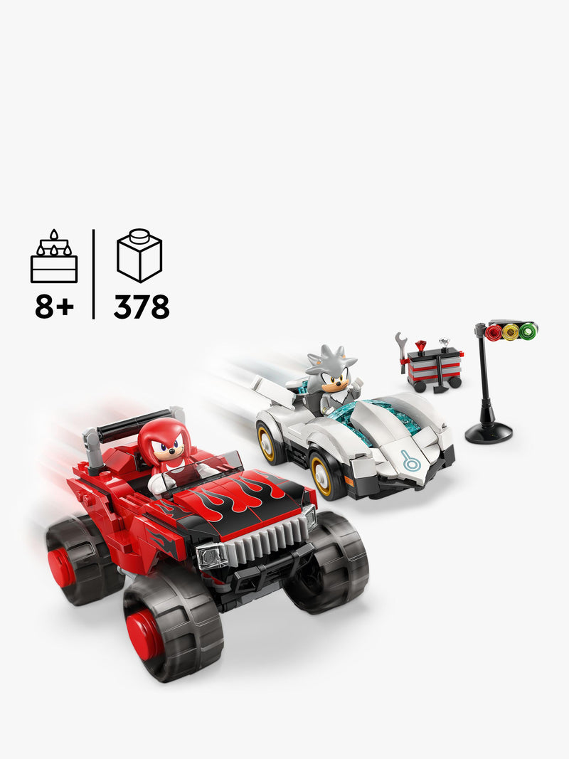 LEGO Sonic Hedgehog 77118 Silver's Car Knuckles Monster Truck - British product