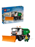 LEGO City snowplough truck toy 263 pieces, imported from the UK