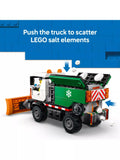 LEGO City snowplough truck toy 263 pieces, imported from the UK