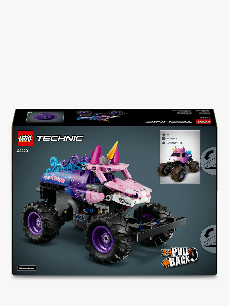 LEGO Technic Monster Jam Sparkle Smash building set 243 pieces, UK version