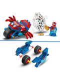 LEGO Marvel Spidey motorcycle building set 61 pieces - British product