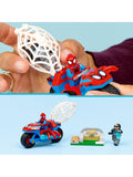 LEGO Marvel Spidey motorcycle building set 61 pieces - British product