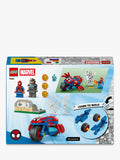LEGO Marvel Spidey motorcycle building set 61 pieces - British product