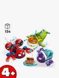 LEGO Marvel Spidey Underwater Vehicles building set 154 pieces (British brand)