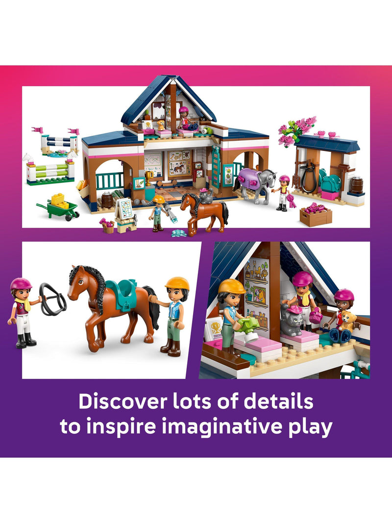 LEGO Friends Horse Stable and Riding Academy 735 piece set (British brand)