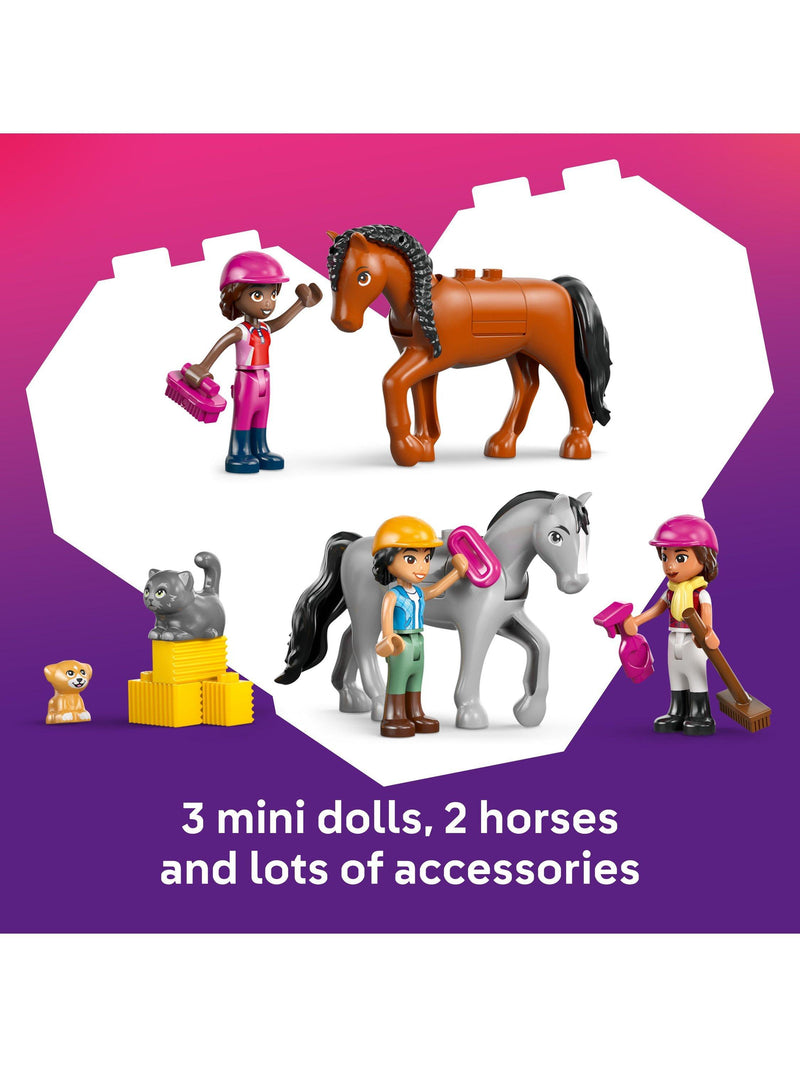 LEGO Friends Horse Stable and Riding Academy 735 piece set (British brand)