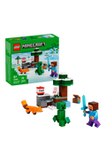 LEGO Minecraft Steve's Taiga Adventure building set, UK version