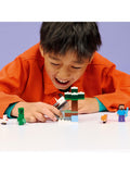 LEGO Minecraft Steve's Taiga Adventure building set, UK version