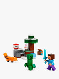 LEGO Minecraft Steve's Taiga Adventure building set, UK version