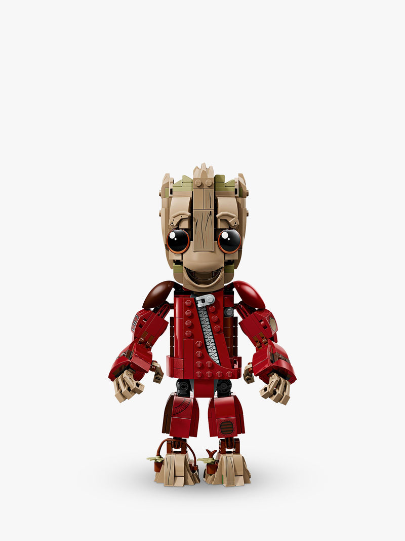 LEGO Baby Groot Ravager Jumpsuit figure 76341, UK version