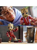 LEGO Baby Groot Ravager Jumpsuit figure 76341, UK version