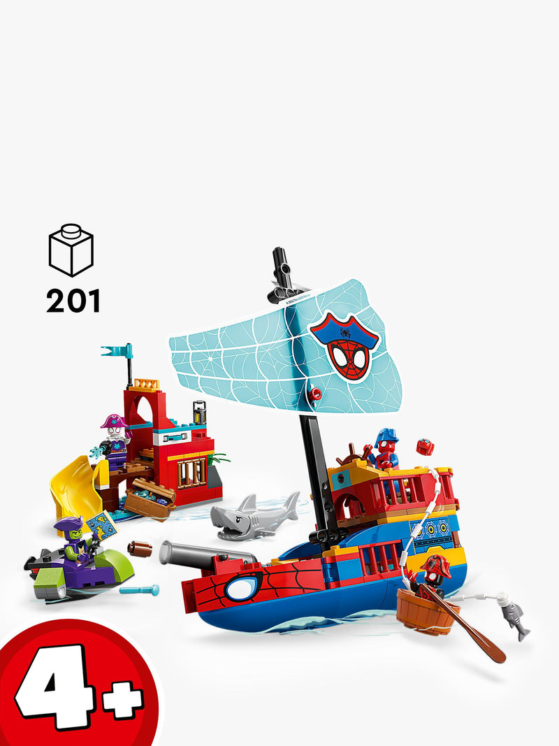LEGO Marvel Team Spidey Pirate Ship building toy 11208, imported from the UK