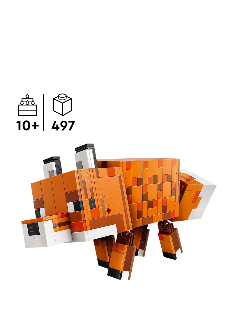 LEGO Minecraft Fox building toy 21588 (British brand)