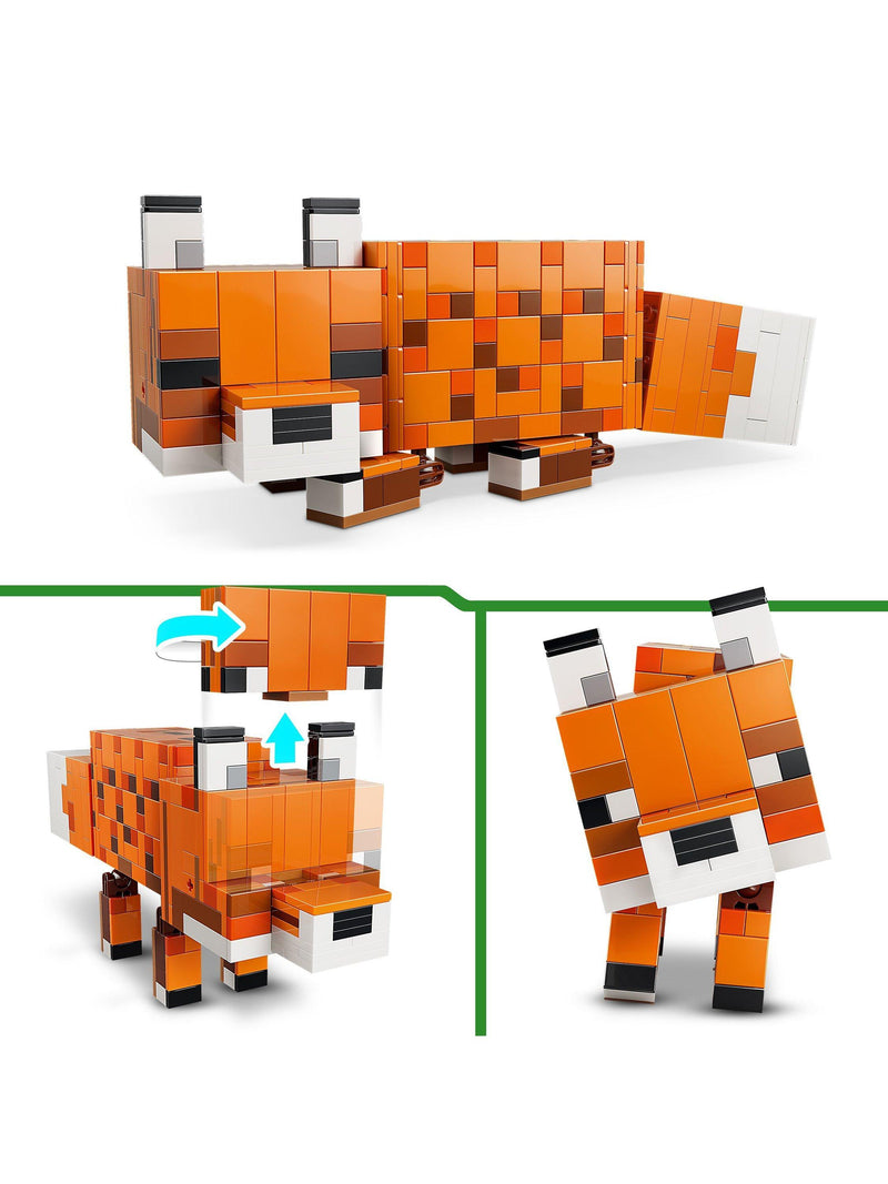 LEGO Minecraft Fox building toy 21588 (British brand)