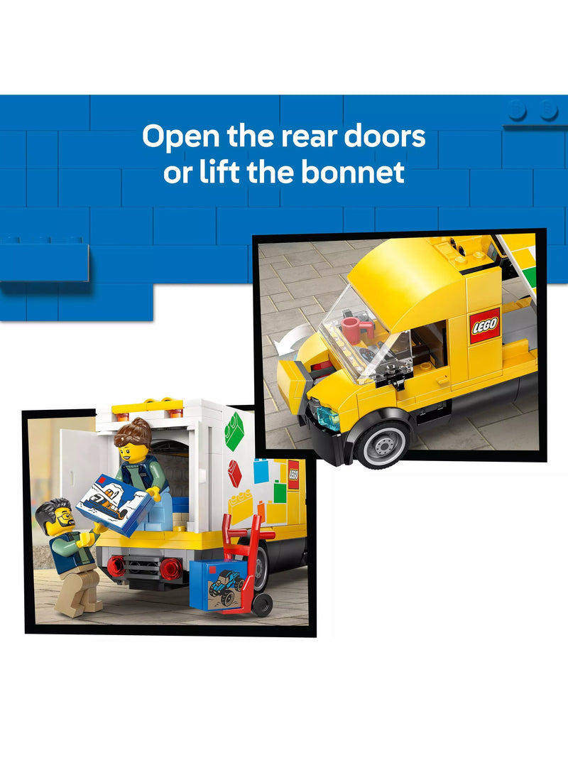 LEGO building set van truck 276 pieces - British product