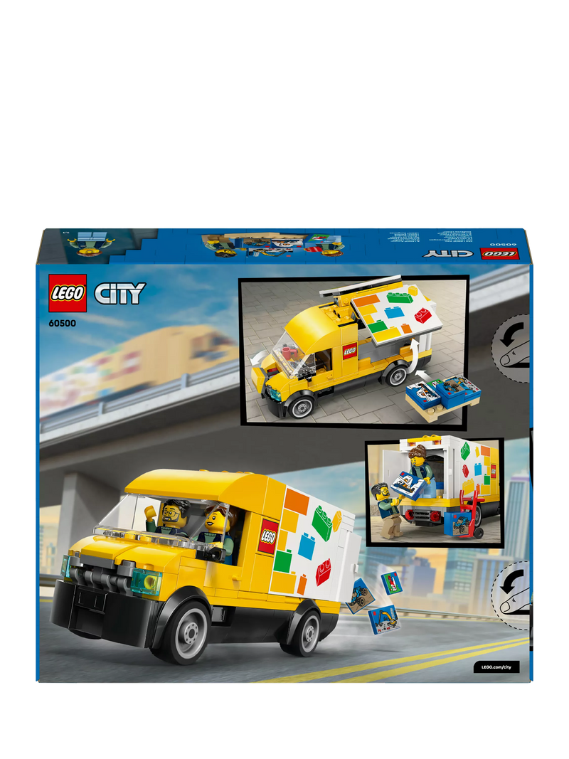 LEGO building set van truck 276 pieces - British product