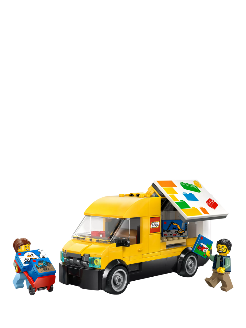 LEGO building set van truck 276 pieces - British product