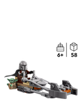 LEGO Mandalorian & Grogu's Speeder Bike, UK version