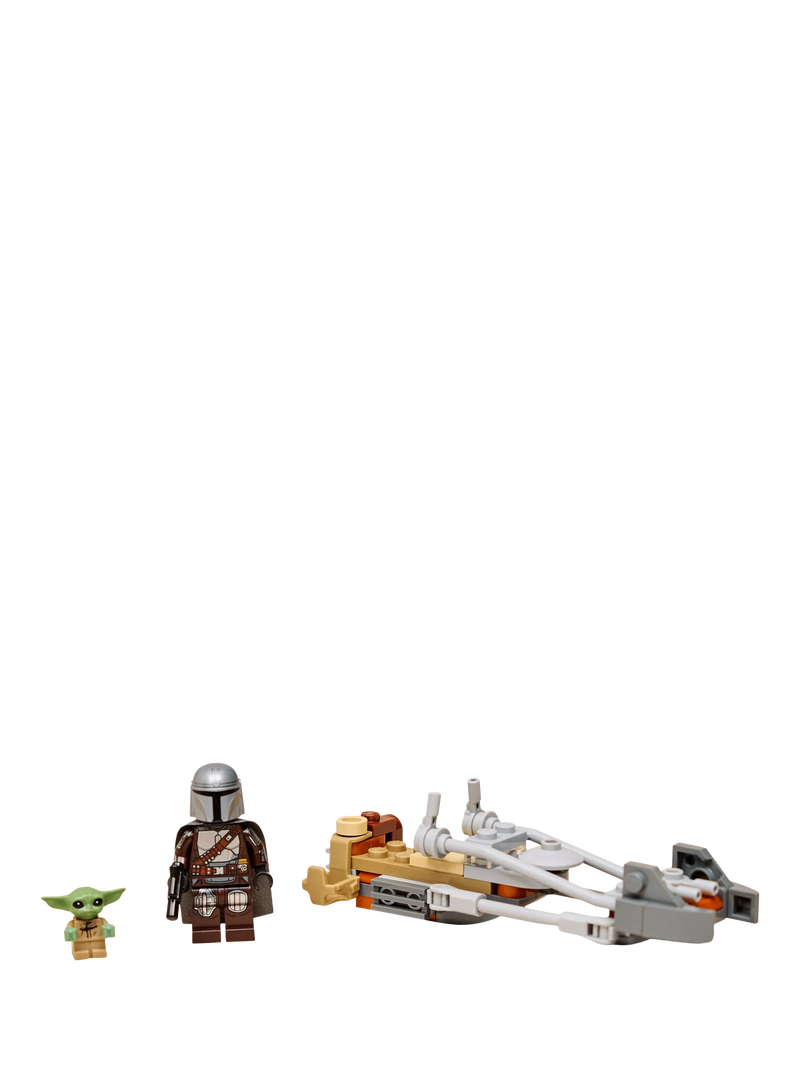 LEGO Mandalorian & Grogu's Speeder Bike, UK version