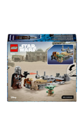 LEGO Mandalorian & Grogu's Speeder Bike, UK version
