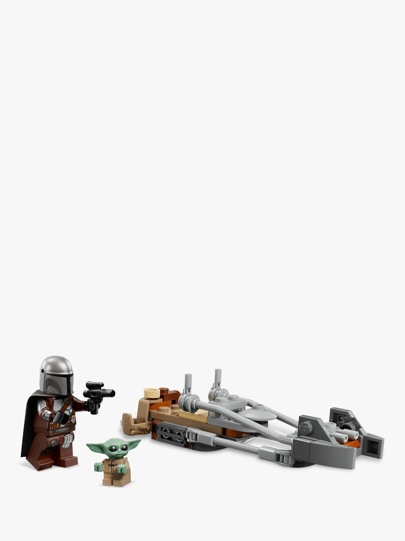 LEGO Mandalorian & Grogu's Speeder Bike, UK version