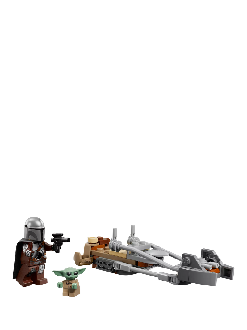 LEGO Mandalorian & Grogu's Speeder Bike, UK version