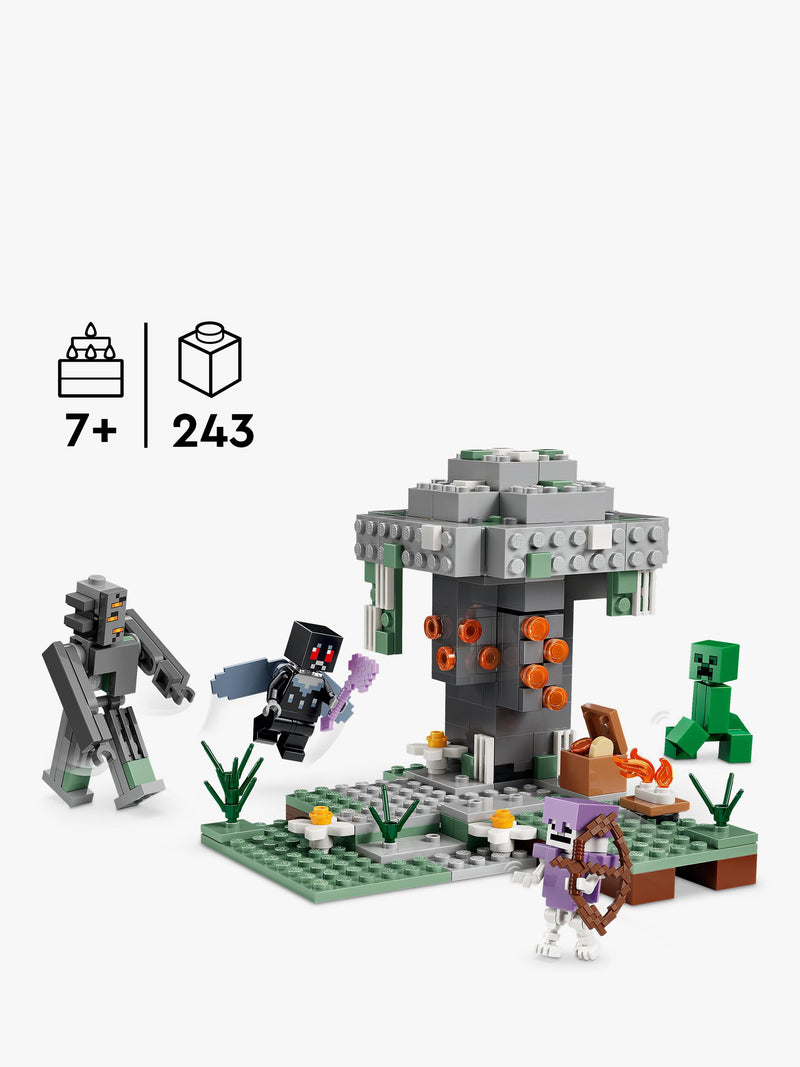 LEGO Minecraft Pale Garden building set 21586, UK version