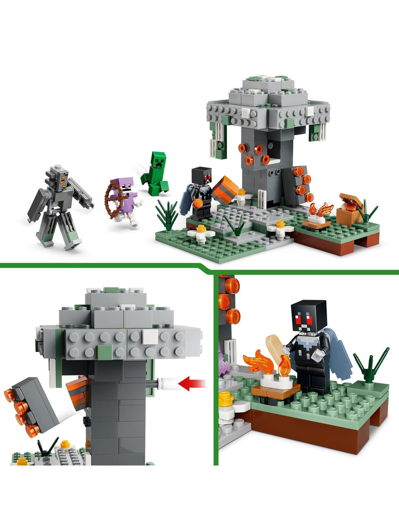 LEGO Minecraft Pale Garden building set 21586, UK version