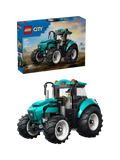 LEGO City tractor building set 60498 with farmer minifigure (British brand)