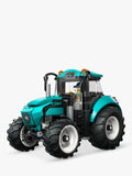 LEGO City tractor building set 60498 with farmer minifigure (British brand)