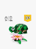 LEGO Creator 3-in-1 turtle building toy (British brand)