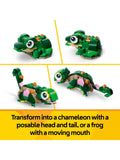 LEGO Creator 3-in-1 turtle building toy (British brand)