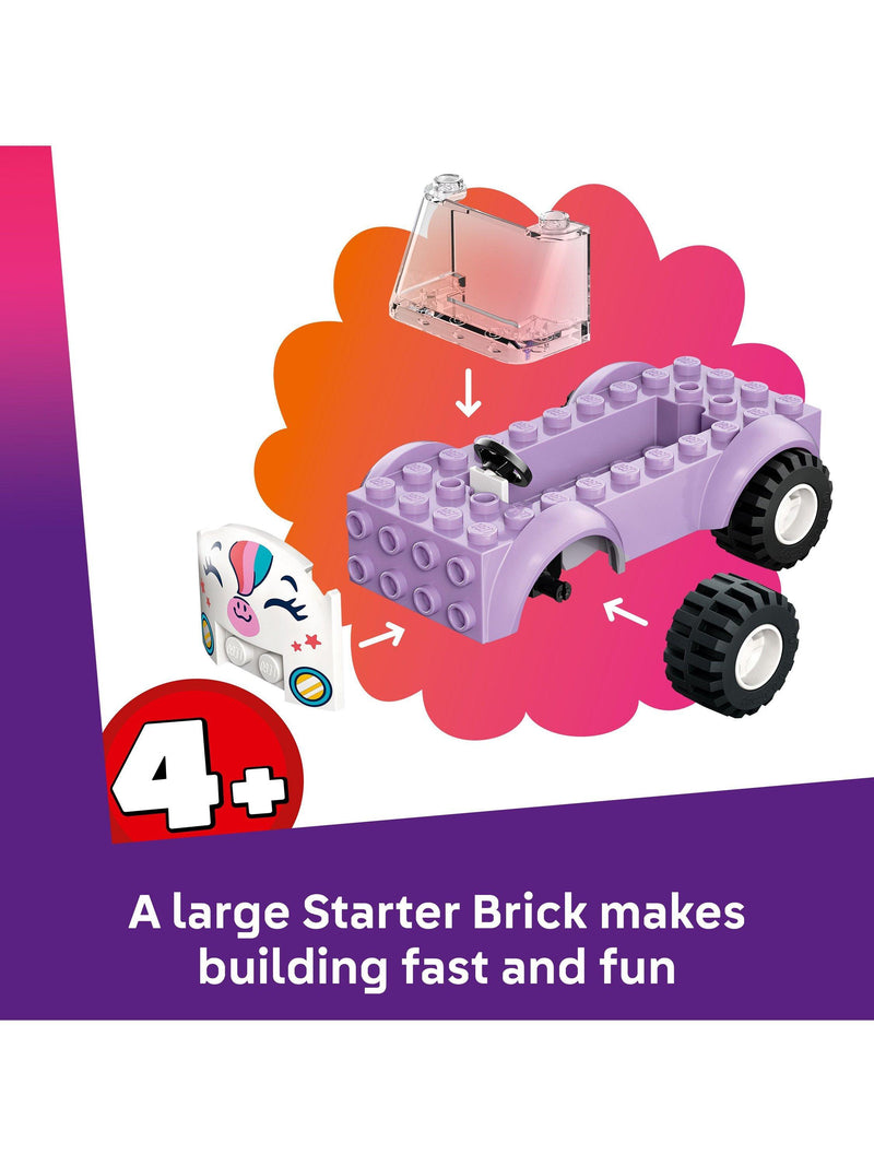 LEGO Friends Unicorn Cake Delivery Car construction set 67 pieces - British product