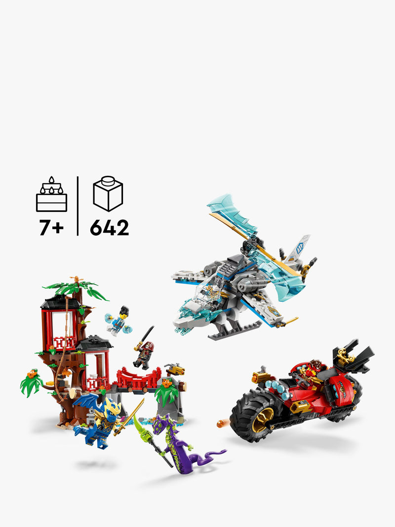 LEGO Ninjago Tree House Battle building toy 642 pieces, UK version