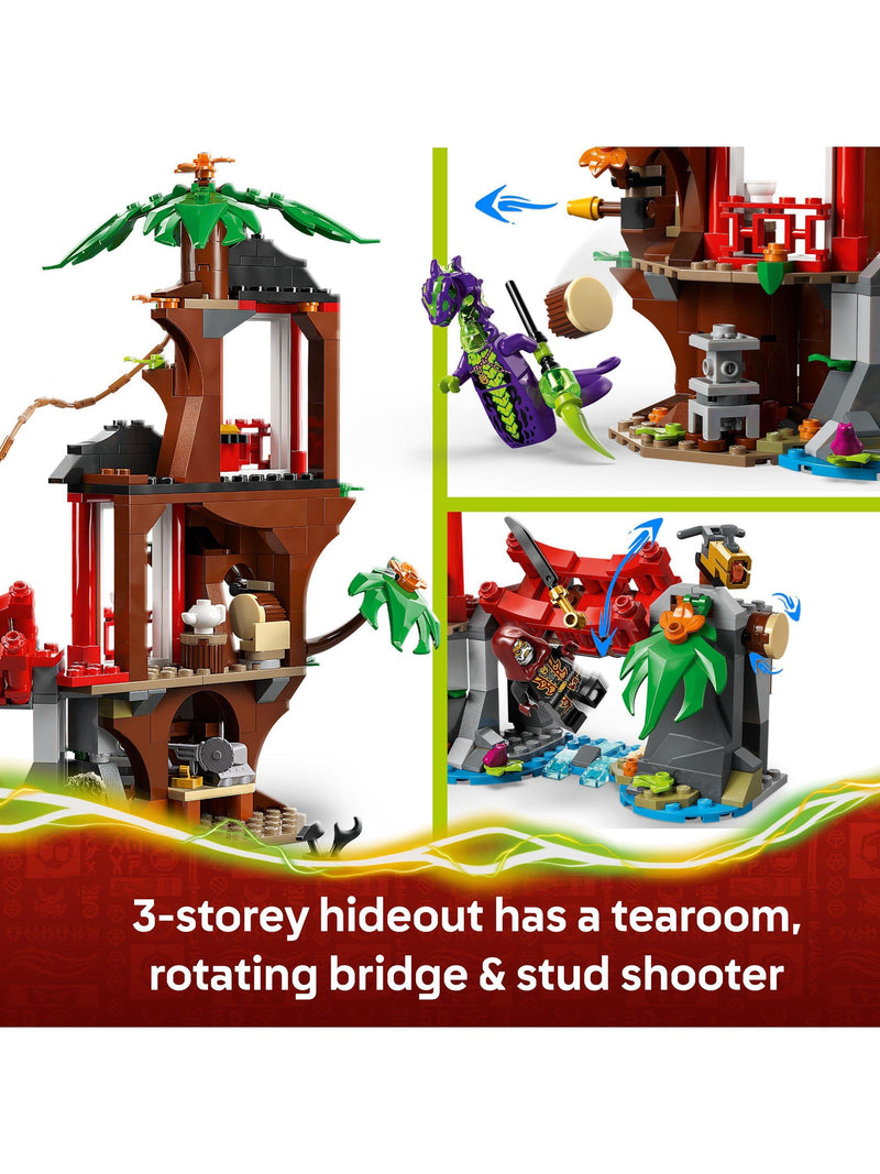 LEGO Ninjago Tree House Battle building toy 642 pieces, UK version