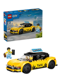 LEGO City Yellow Taxi model car 122 pieces - British product