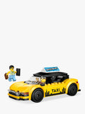 LEGO City Yellow Taxi model car 122 pieces - British product