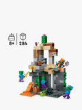 LEGO Minecraft Zombie Dungeon building set 284 pieces, UK version