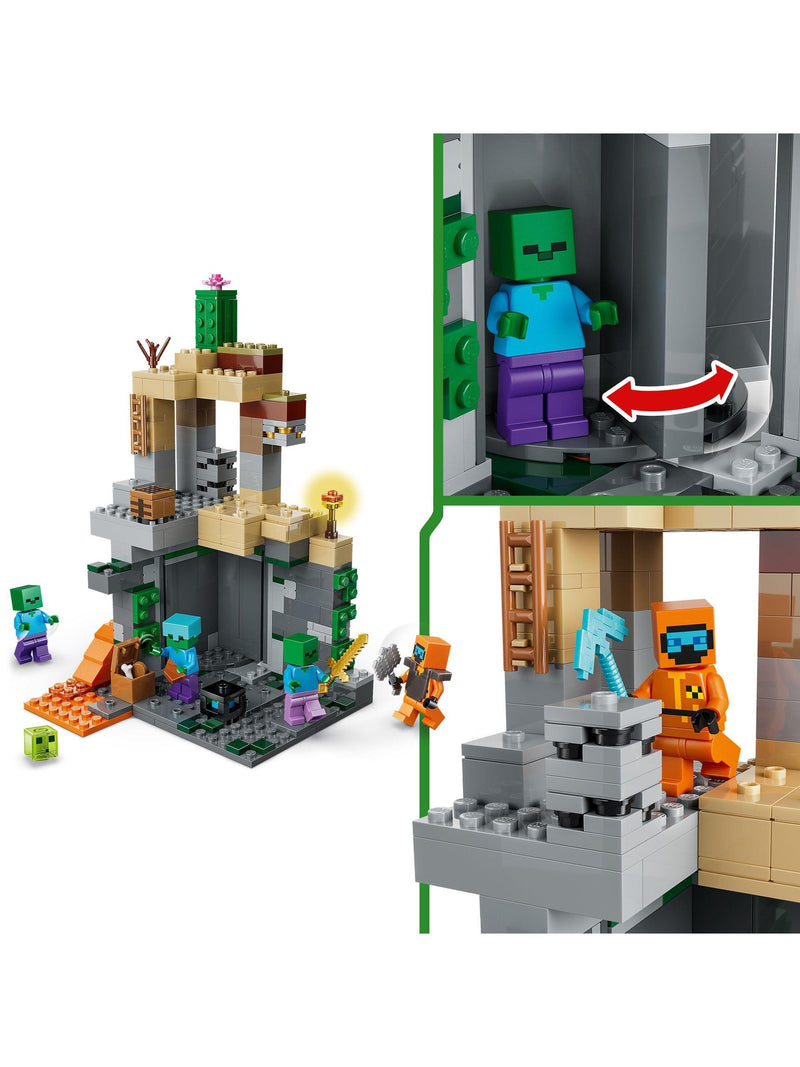 LEGO Minecraft Zombie Dungeon building set 284 pieces, UK version