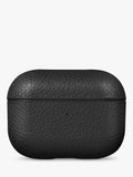 WOOLNUT leather case AirPods Pro 3 black, imported from the UK