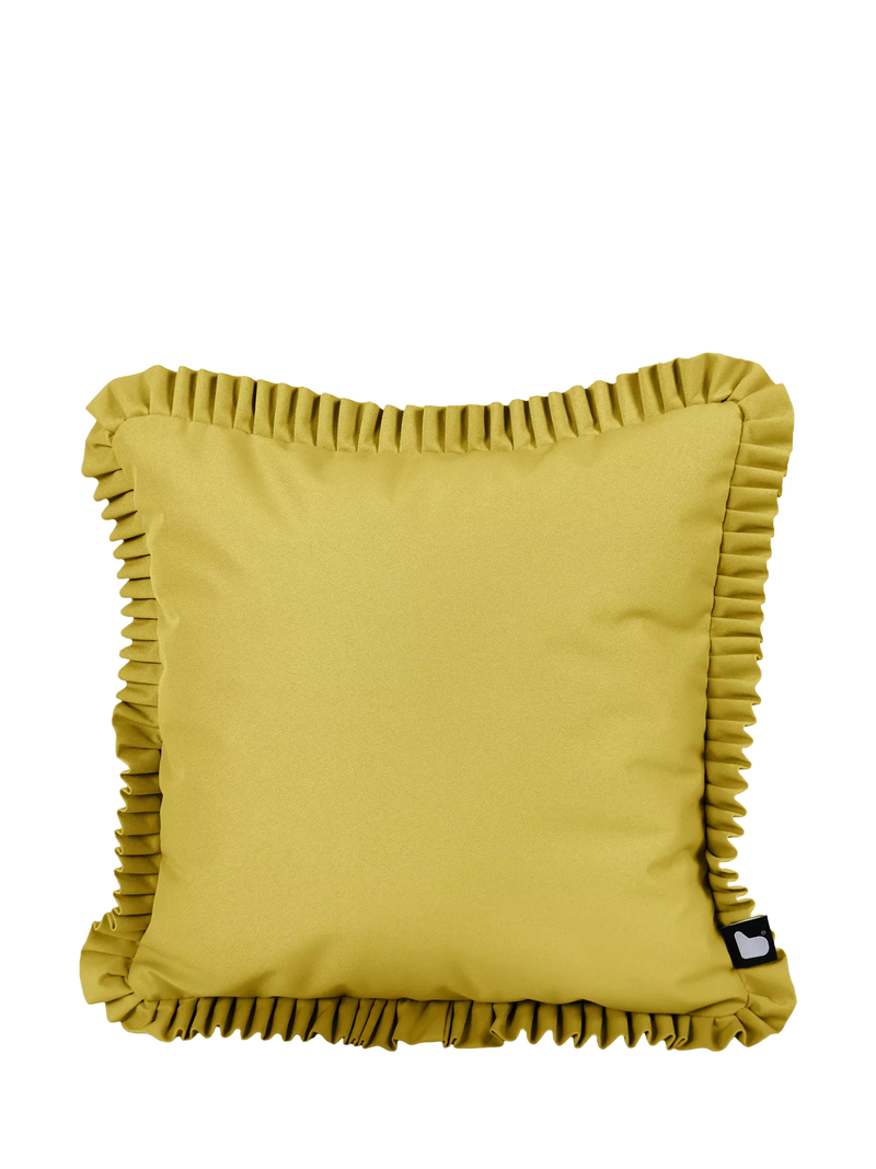 Extreme Lounging frilled outdoor cushion 43cm, UK version