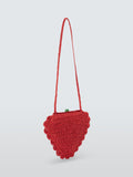 John Lewis kids strawberry straw bag red (British brand)